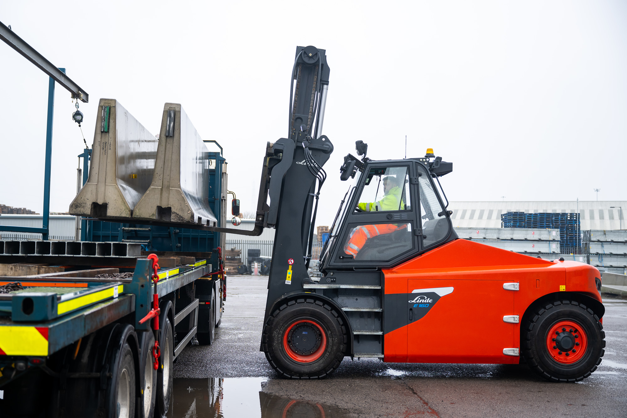 электропогрузчик Linde серии E100 - E180