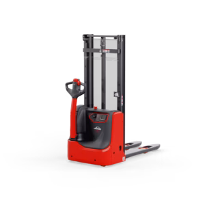 Logitrans and Linde pallet stackers